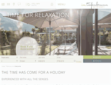 Tablet Screenshot of hoteltiefenbrunn.com